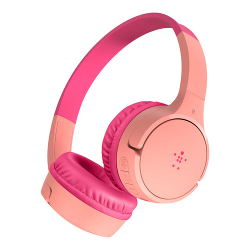 Belkin SOUNDFORM Mini Casque Avec fil &sans fil Arceau Musique Micro-USB Bluetooth Rose