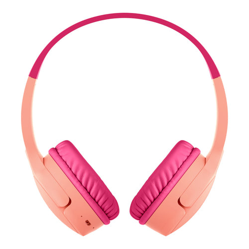 Belkin SOUNDFORM Mini Casque Avec fil &sans fil Arceau Musique Micro-USB Bluetooth Rose