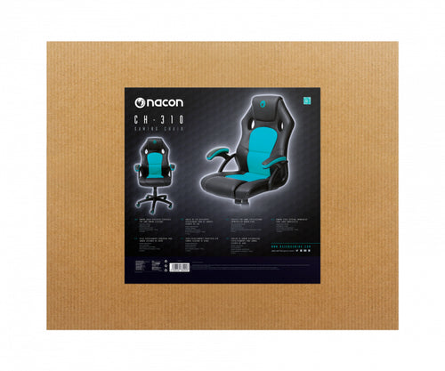 NACON PCCH-310 Siège pour jeu vidéo Siège de jeu universel Siège rembourré Noir, Turquoise