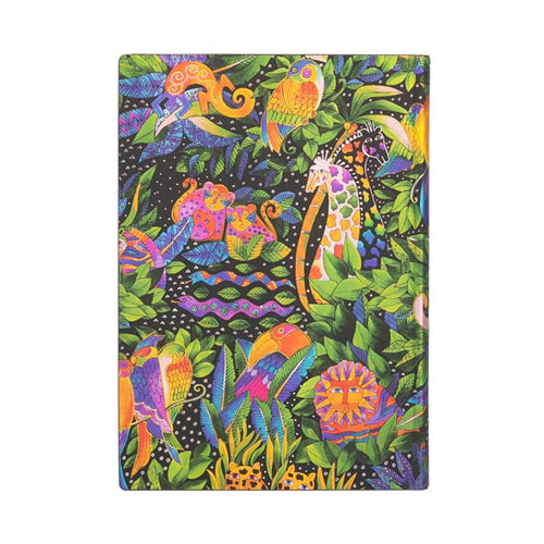 Paperblanks Jungle Song bloc-notes 176 feuilles Multicolore