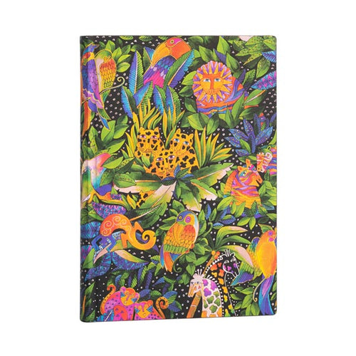 Paperblanks Jungle Song bloc-notes 176 feuilles Multicolore