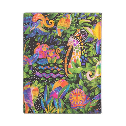 Paperblanks Jungle Song bloc-notes 176 feuilles Multicolore