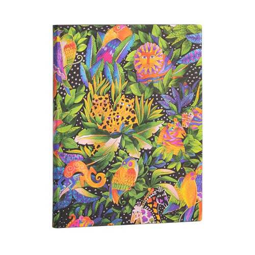 Paperblanks Jungle Song bloc-notes 176 feuilles Multicolore