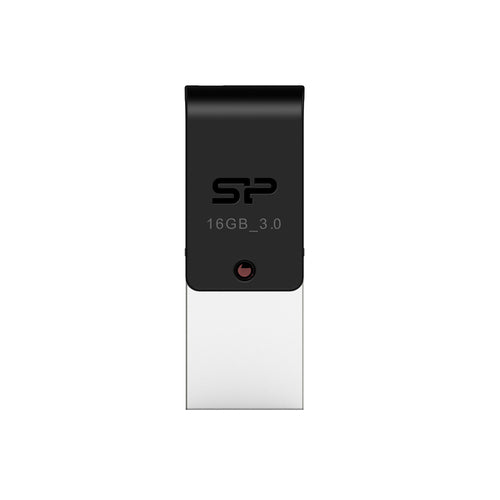 Silicon Power Mobile X31 lecteur USB flash 16 Go USB Type-A / Micro-USB 3.2 Gen 1 (3.1 Gen 1) Noir, Argent