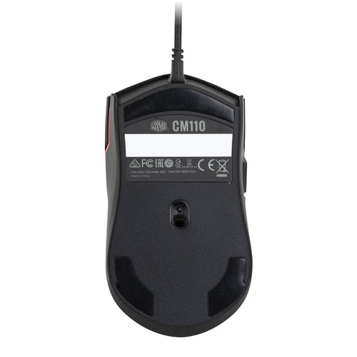 Cooler Master Peripherals CM110 souris Ambidextre USB Type-A Optique 6000 DPI