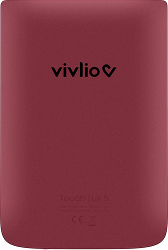 Vivlio Touch Lux 5 Liseuse 8 Go Wifi Bourgogne