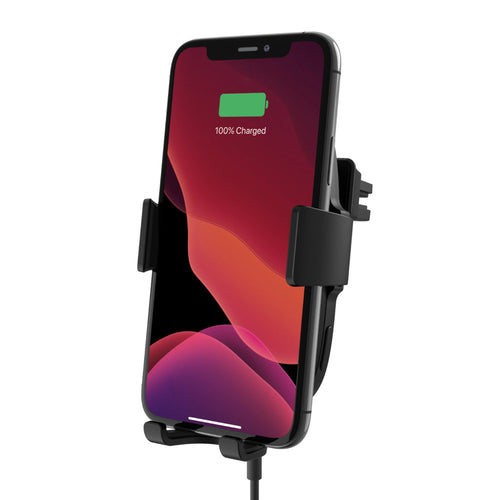 Belkin BOOST↑CHARGE Smartphone Noir Allume-cigare Recharge sans fil Charge rapide Auto