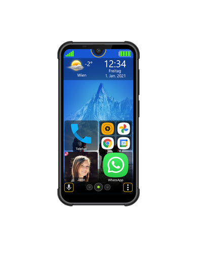 Smartphone Beafon MX1- 128 Go - Noir