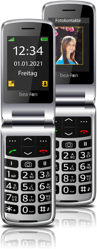 Beafon SL645 7,11 cm (2.8") 118 g Noir, Argent Appareil-photo de téléphone