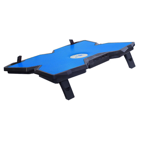 Spirit of Gamer Air Blade 500 système de refroidissement pour ordinateurs portables 43,2 cm (17") 1200 tr/min Noir, Bleu