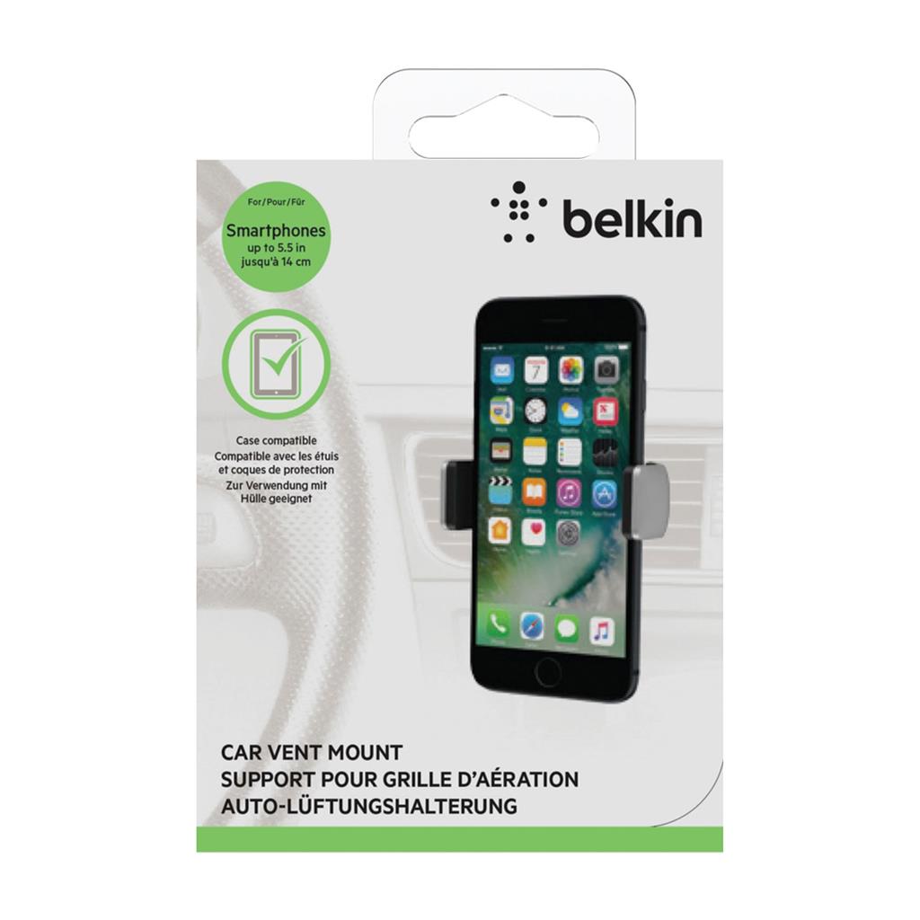 Belkin F7U017bt Support passif Mobile/smartphone Noir, Argent