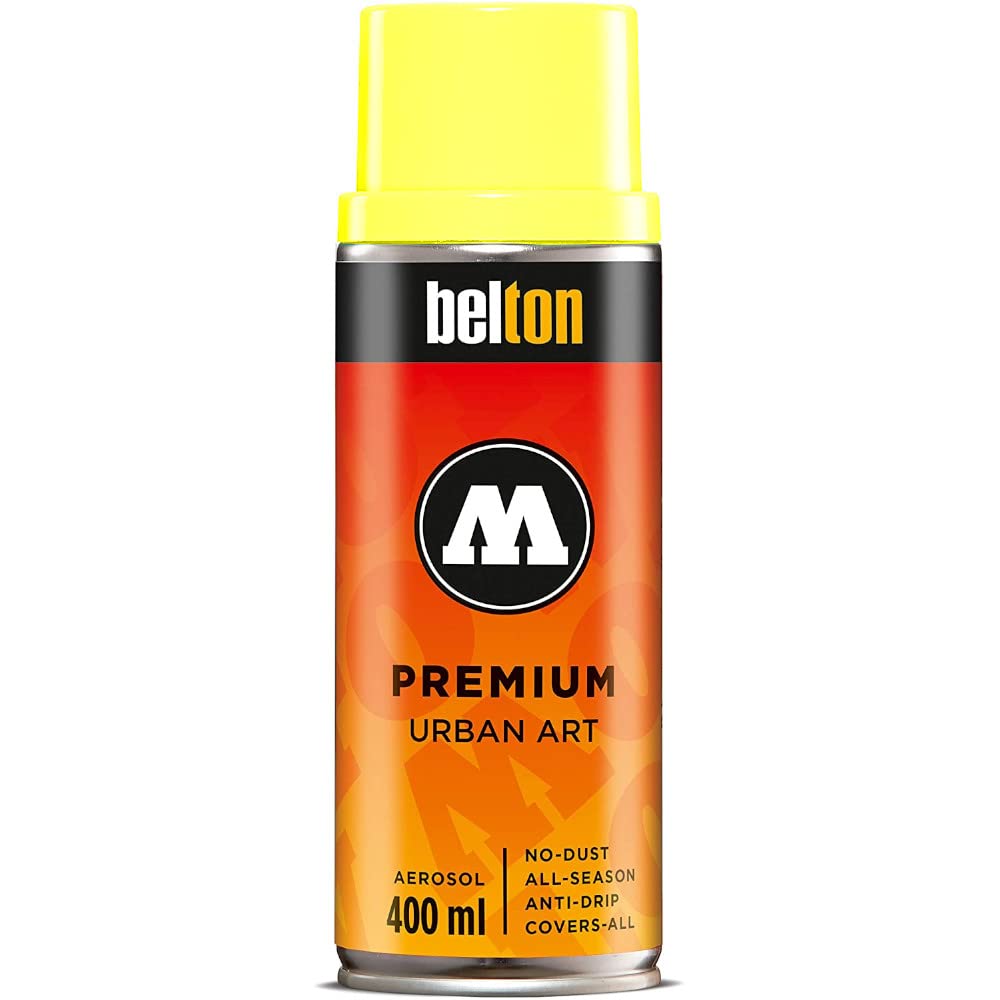 Bombe spray premium urban art jaune 232 - MOLOTOV