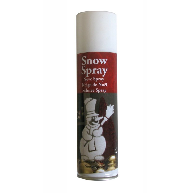 Bombe de neige spray