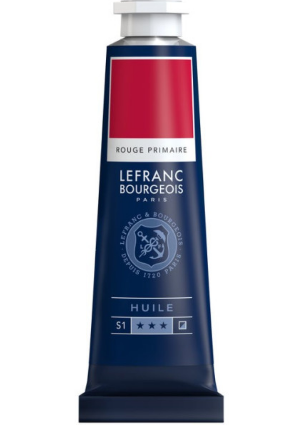 Peinture à l'huile Rouge Primaire  - 40ml - LEFRANC BOURGEOIS