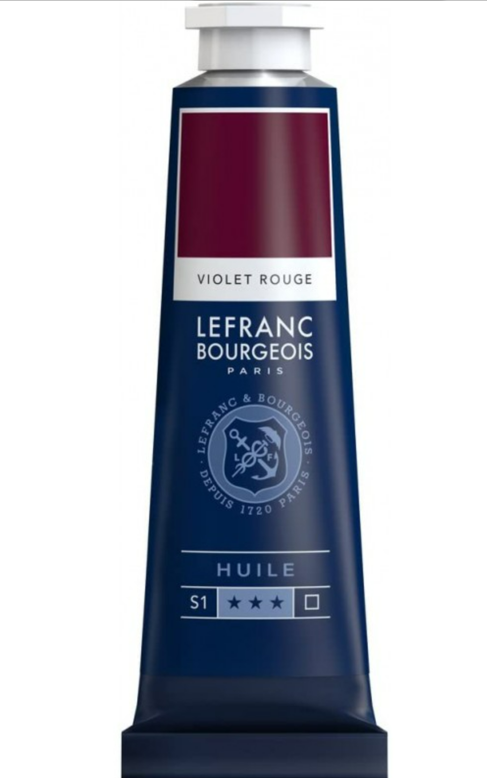 Peinture à l'huile Violet Rouge - 40ml - LEFRANC BOURGEOIS