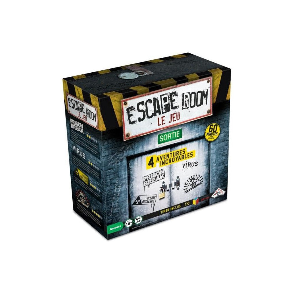 ESCAPE GAMES - COFFRET DE 4 JEUX