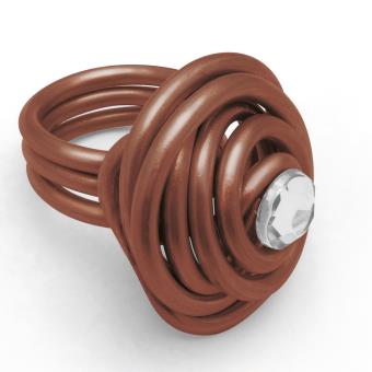 Fil aluminium Ø 2,5 mm - 5 mètres - Marron