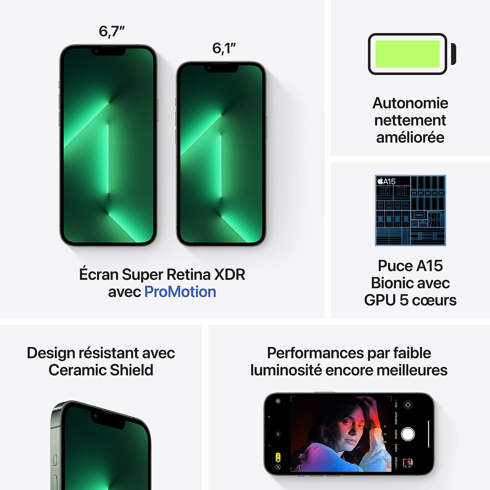 APPLE - iPhone 13 Pro 1Tb Alpine Green