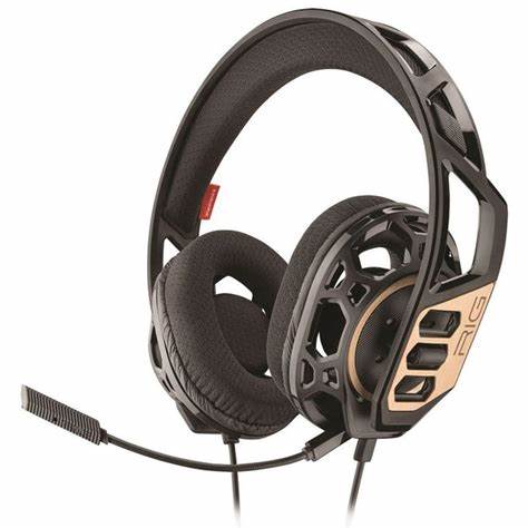 POLY 300 Casque Avec fil Arceau Jouer Noir