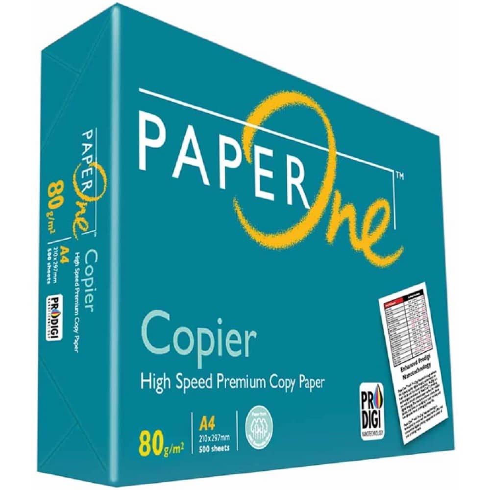 Rame de papier A4 - Paper One 500Feuilles 80g