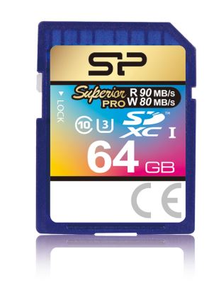 SILICON POWER SDXC 64 GB Superior Pro Classe 10