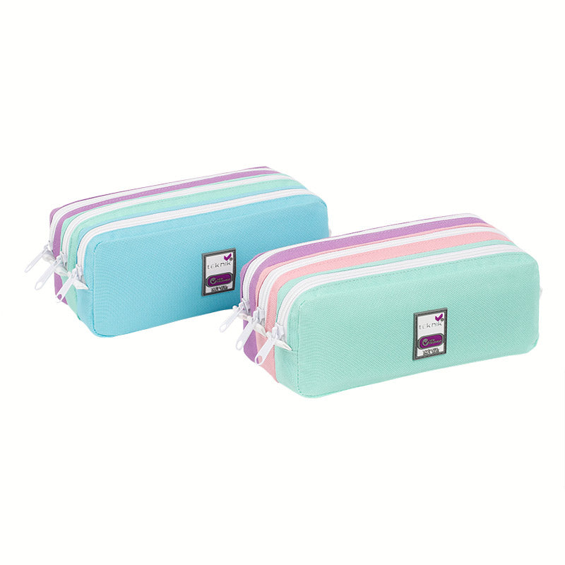 Trousse trizip pastel - VIQUEL