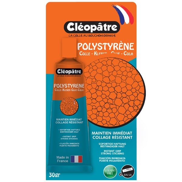 Colle Polystyrene Cléopâtre - 30g