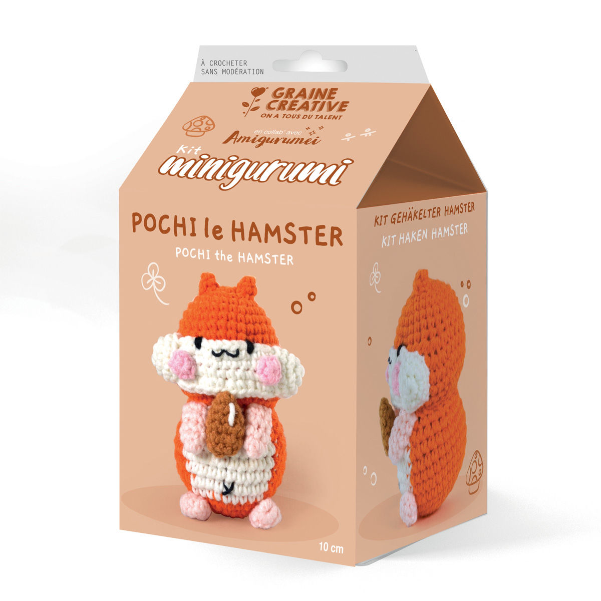 KIT MINIGURUMI HAMSTER POCHI