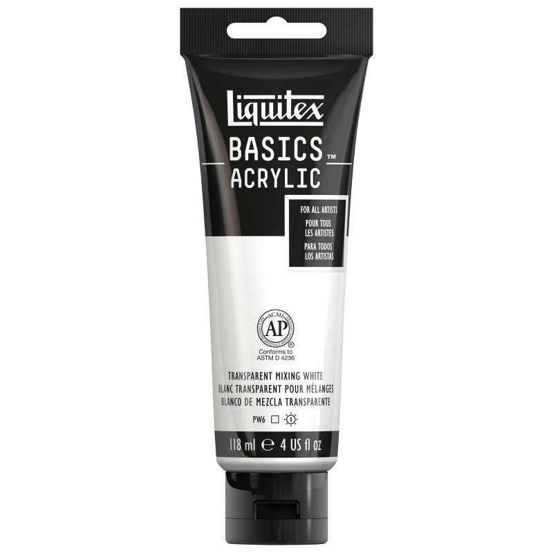 Peinture Acrylique en tube transparent 118ml - Liquitex Basics