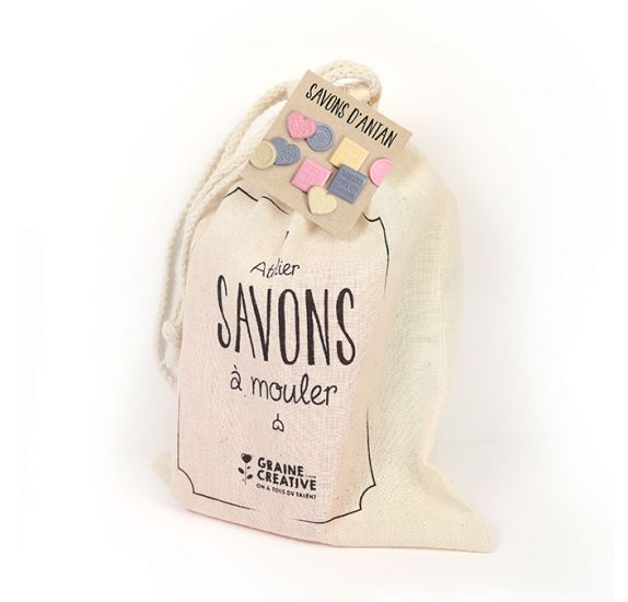 SACHET ATELIER SAVONS À MOULER 'GRAINE CRÉATIVE BY DTM'