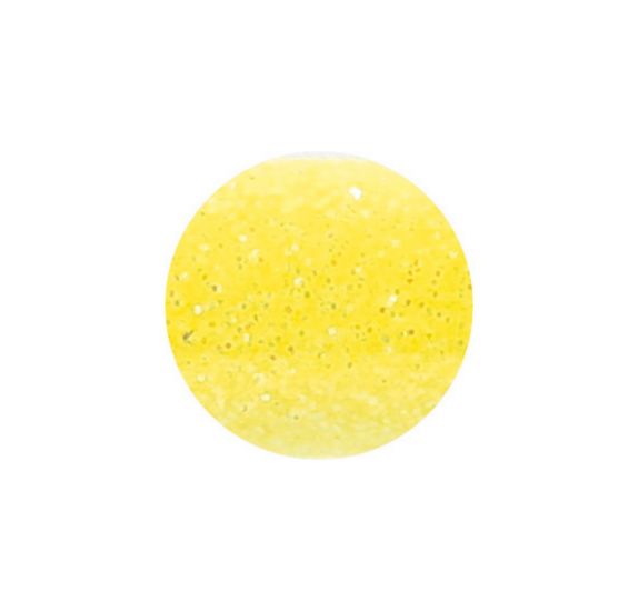 TUBE DE PAILLETTES BIOSOURCÉES 'GRAINE CRÉATIVE' JAUNE FLUO 2,7G