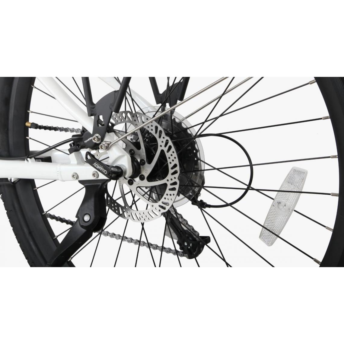 URBANGLIDE Vélo électrique M5 silver/chrome