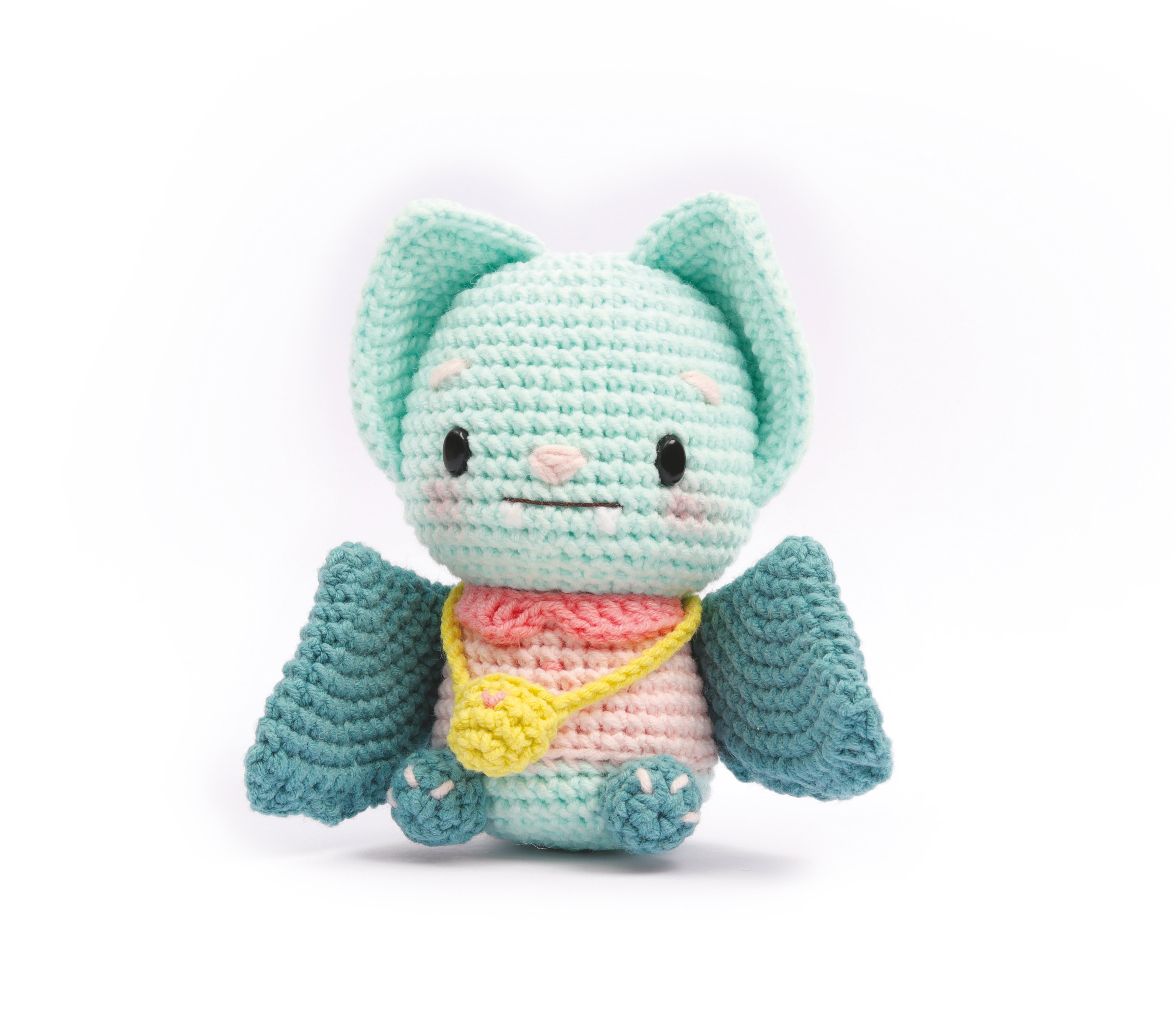 KIT AMIGURUMI CHAUVE-SOURIS 130 x 260 x 130 mm