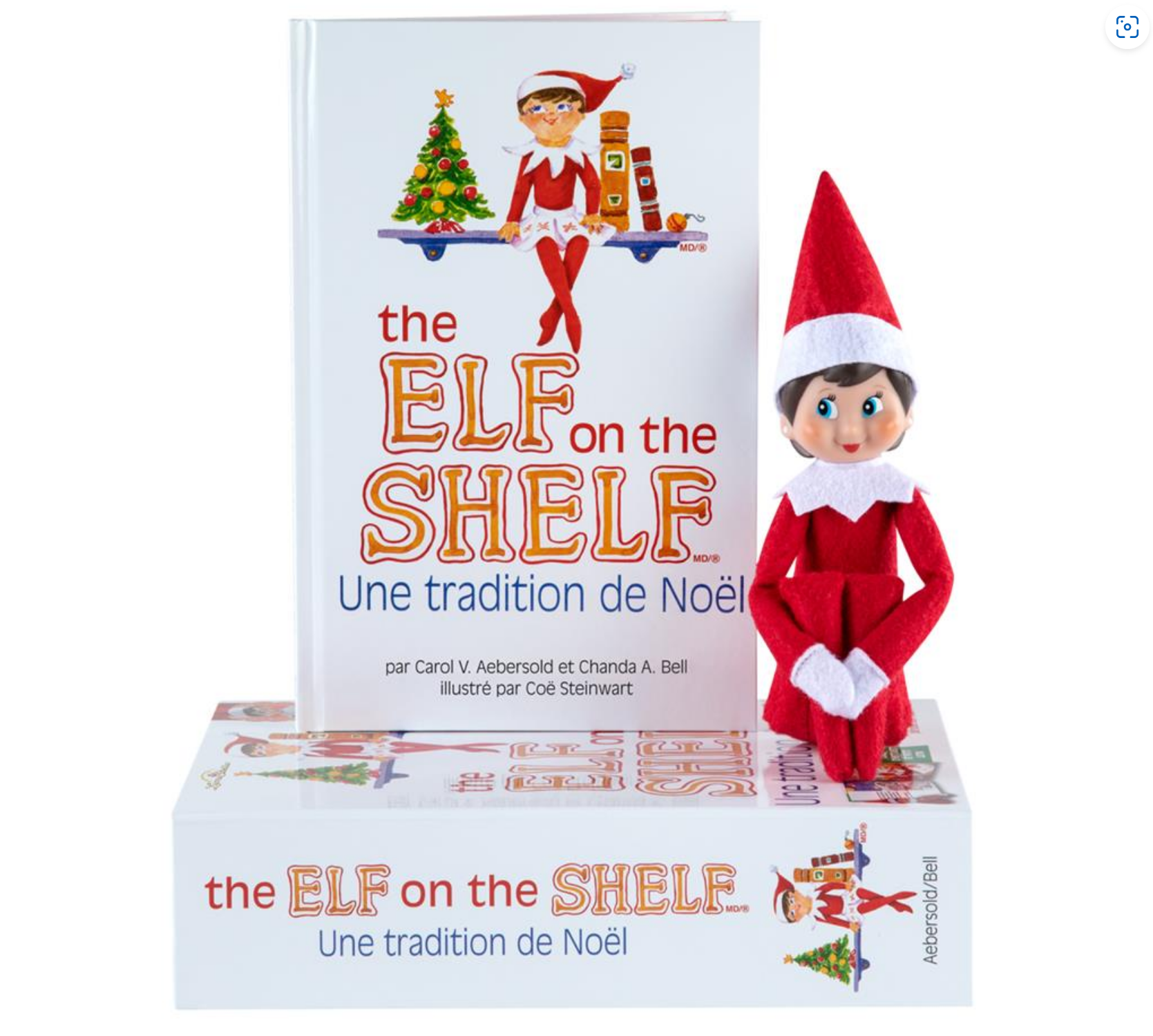 The Elf on the Shelf Cadeau set: FILLE – en français