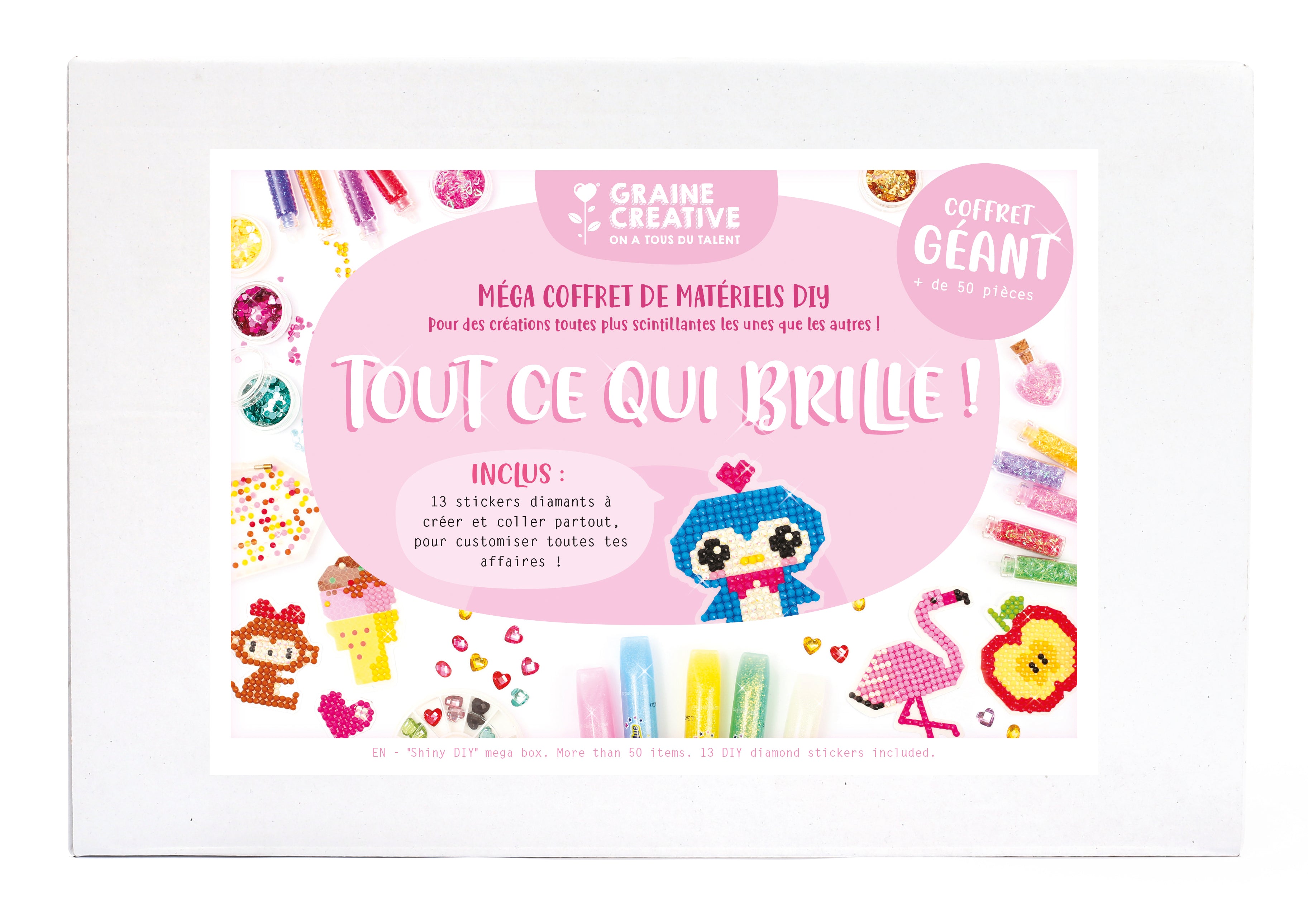 COFFRET DIY TOUT CE QUI BRILLE