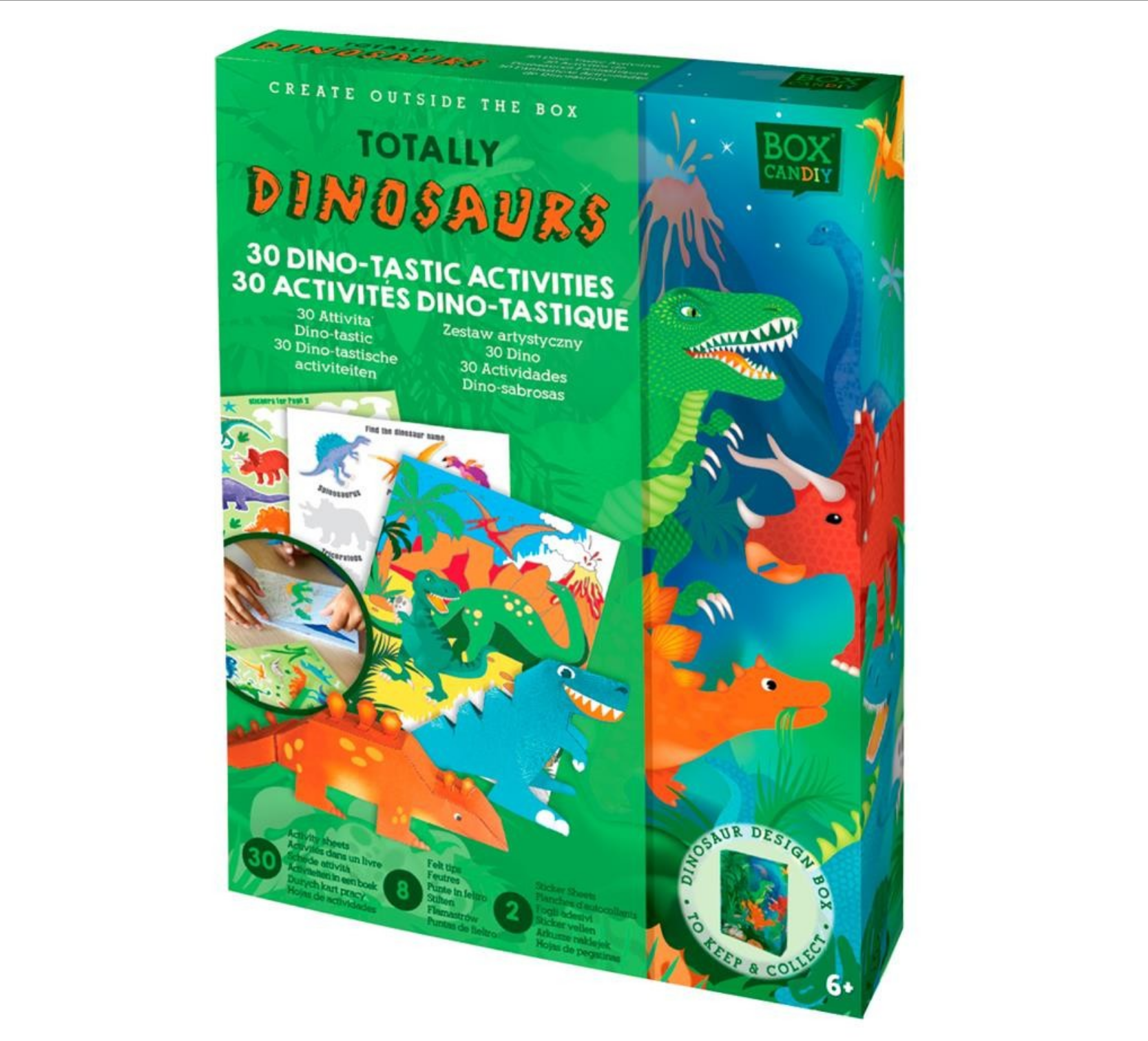 Box Candiy: Totally Dinosaurs - SET D'ACTIVITÉ DINO-TASTIQUE